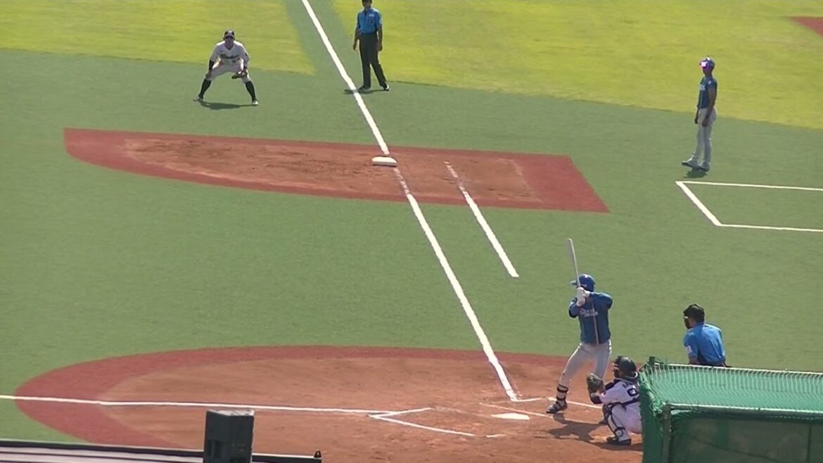 日ハム石井一成と宮崎一樹を抑えるヤクルト長谷川宙輝（2024年6月14日 ヤクルトスワローズ対 日本ハムファイターズ）