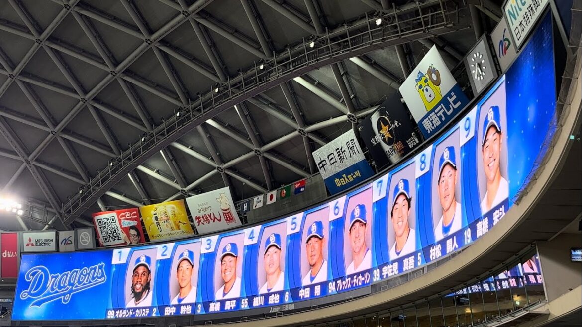 2024.6.21 中日ドラゴンズVS広島東洋カープ in バンテリンドームナゴヤ 第8回戦 スタメン発表【中日】【チュニドラ】【チュニチュニ】【雑音】【中日ミーム】【タッツ】【広島】【カープ】