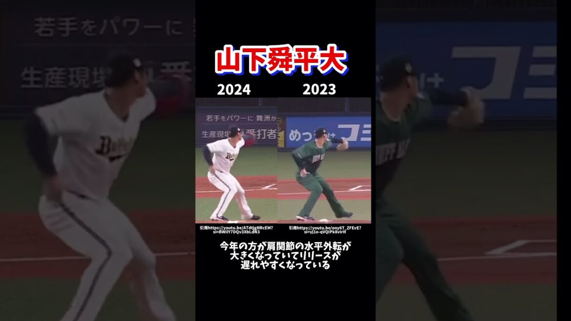 山下舜平大はなぜ今年調子が悪いのか#プロ野球#オリックスバファローズ #山下舜平大