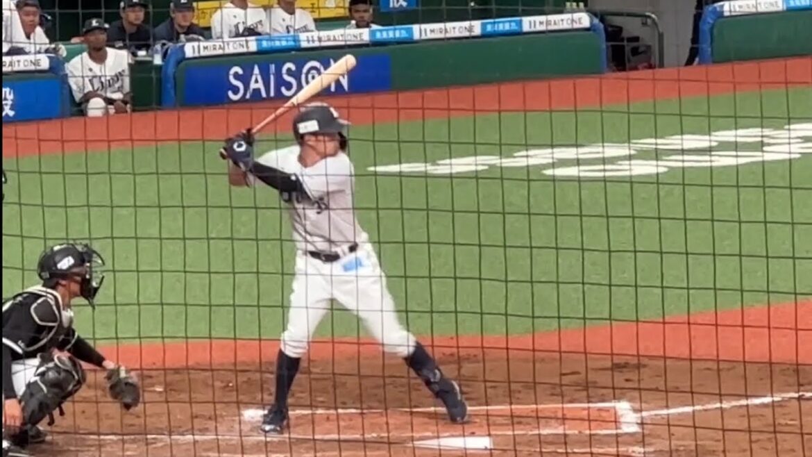 【若林楽人移籍前最後のベルーナドーム】金子功児、若林の連続ヒットからパスボールで6点目！ ベンチにはドミニカデーでハイテンションのコルデロとガルシア🇩🇴 【西武6-4ロッテ】2024/6/22ファーム