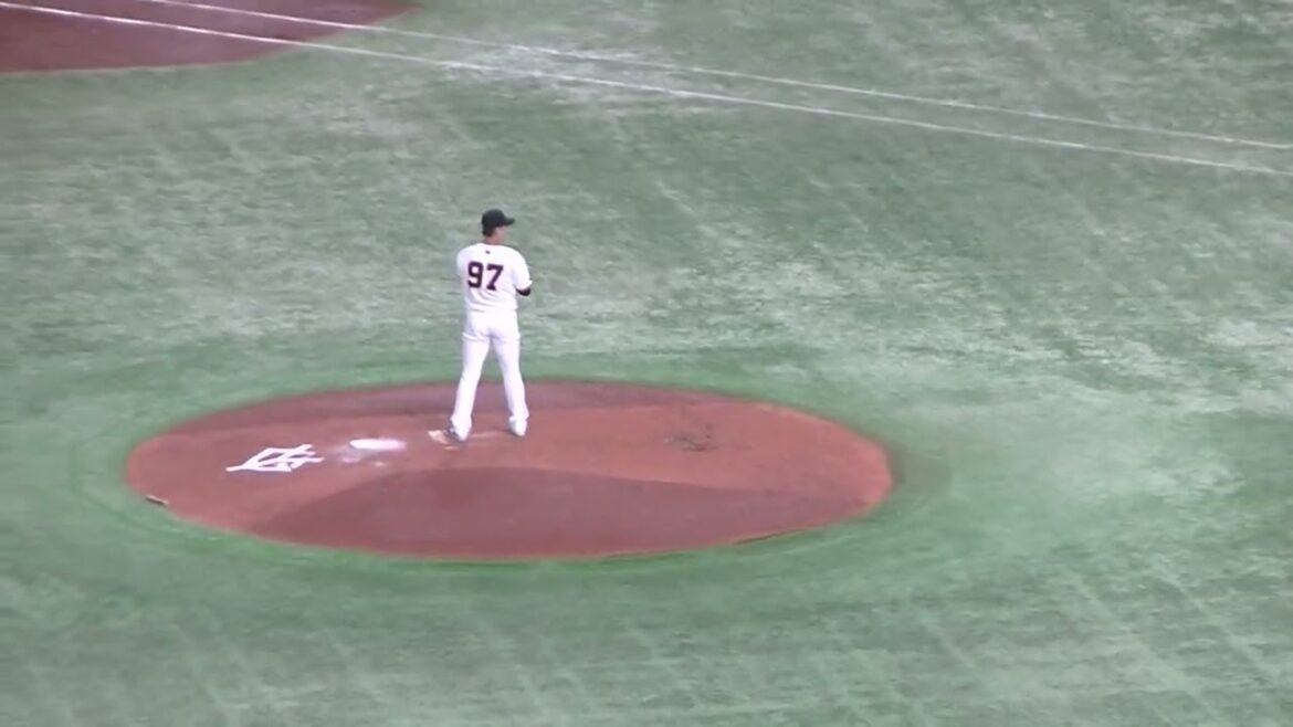 巨人 井上温大〜西野勇士を三球三振（2024年6月6日 読売ジャイアンツ対 千葉ロッテマリーンズ）