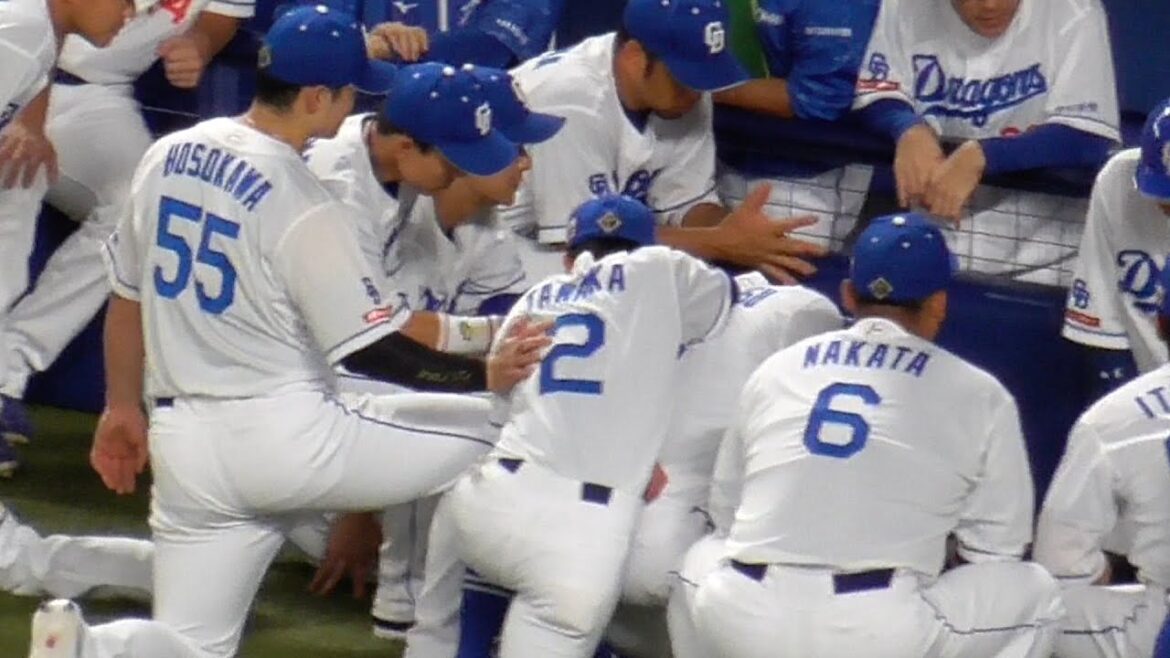 押してみる　細川成也55→田中幹也2→村松開人5　中日ドラゴンズVS広島東洋カープ　2024/06/22