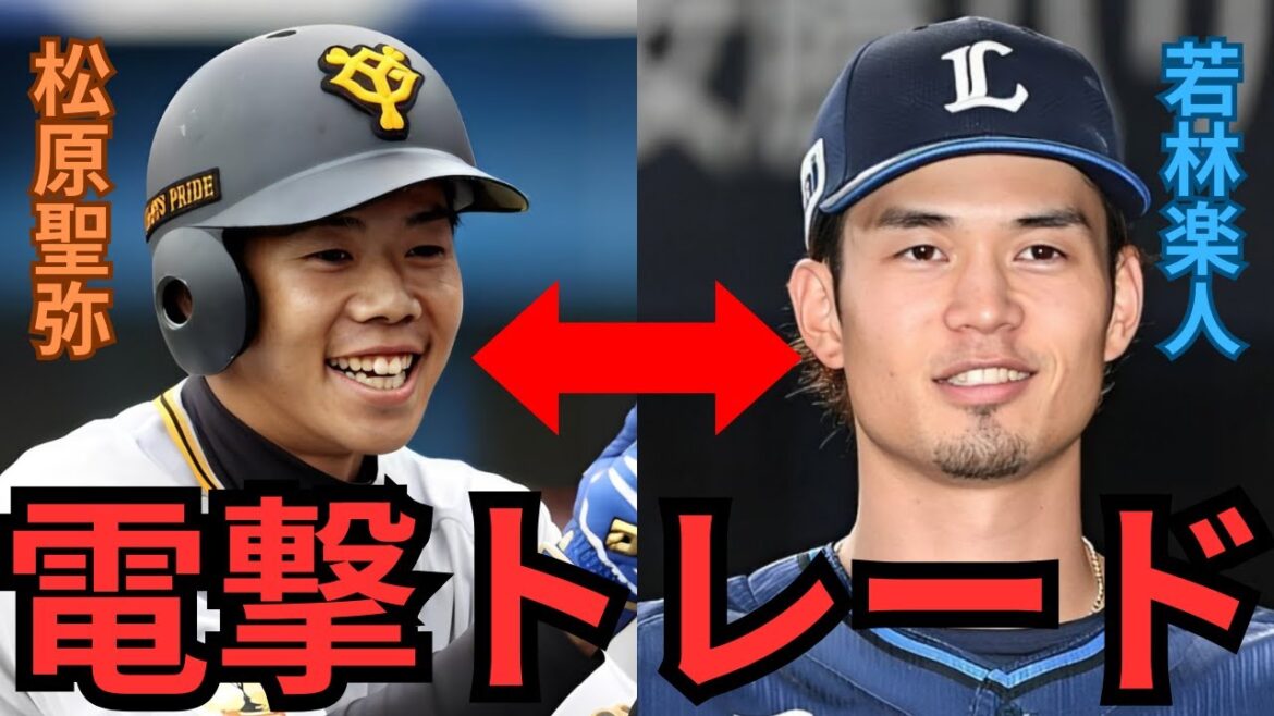 【速報】巨人松原と西武若林の電撃トレード‼︎巨人がお得なトレードか⁉︎若林の起用法はどうなる？