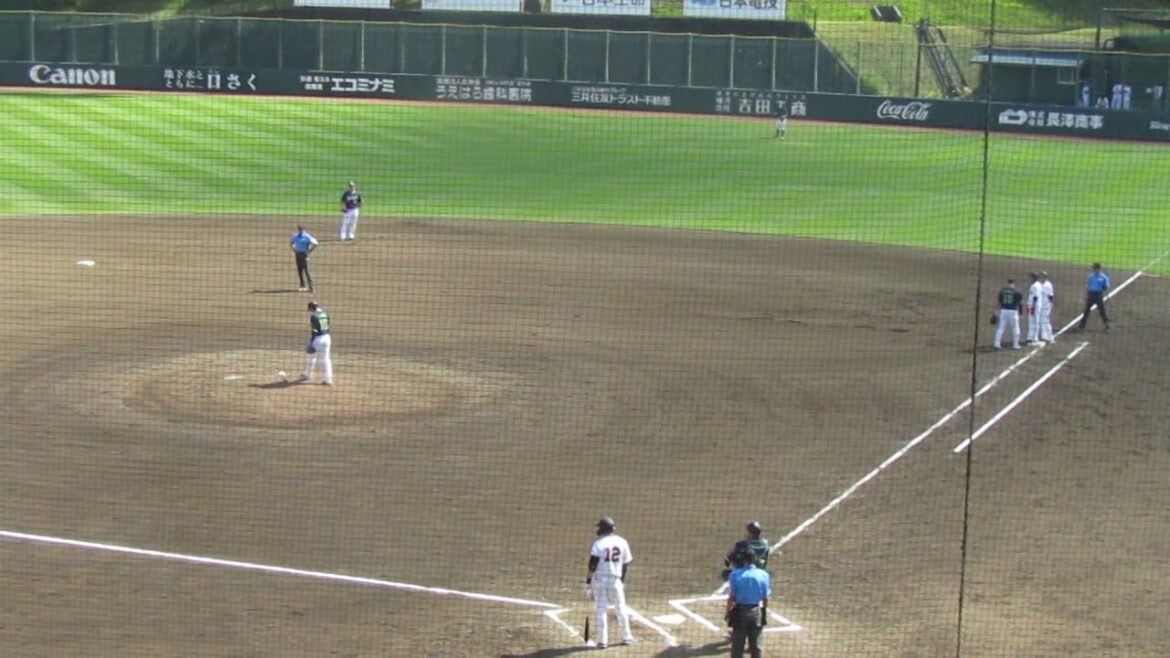 巨人 萩尾匡也が原樹理からヒットでチャンスを作る2024年5月29日 読売ジャイアンツ対ヤクルトスワローズ