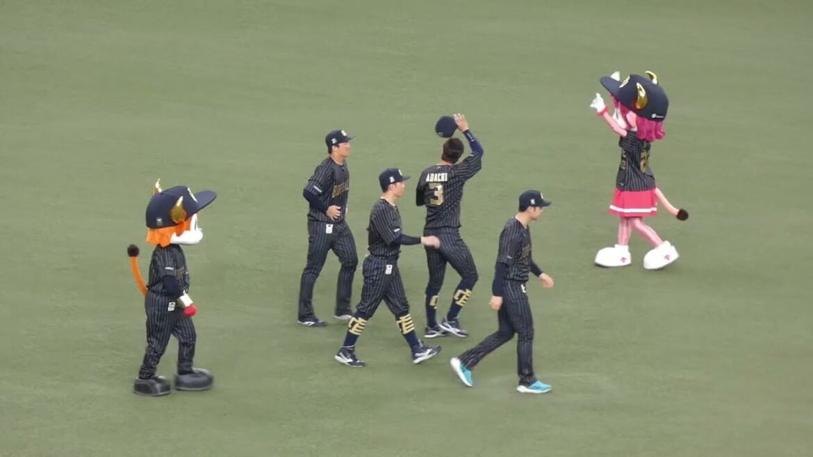 安達 了一 & 西川 龍馬 & 太田 椋 & 茶野 篤政　ヒロイン！　#オリックスバファローズ