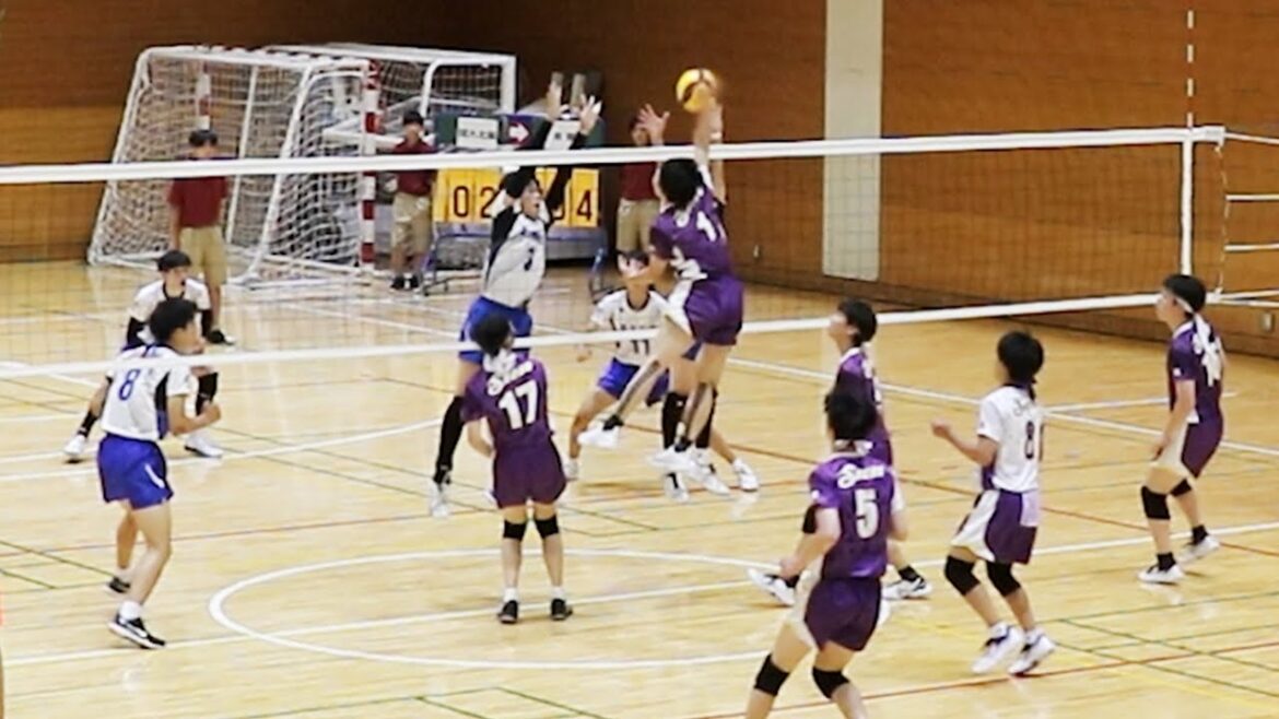 【大阪総体2024】昇陽 vs 関大北陽 第２セット　＜男子バレーボール＞