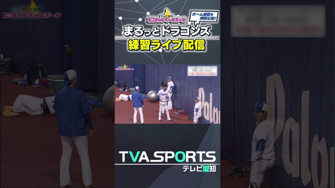 【モノマネも上手い！岡林勇希による藤嶋健人】まるっとドラゴンズ練習ライブ配信切り抜き #岡林勇希 #藤嶋健人 #ドラゴンズ #切り抜き #ショート #shorts