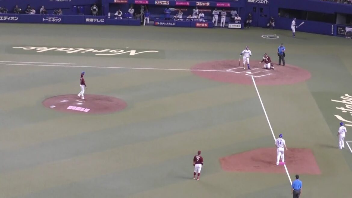 2アウトから板山 宇佐見の連続安打！中日追加点！　2024年6月9日(日)　中日 - 楽天 3回戦