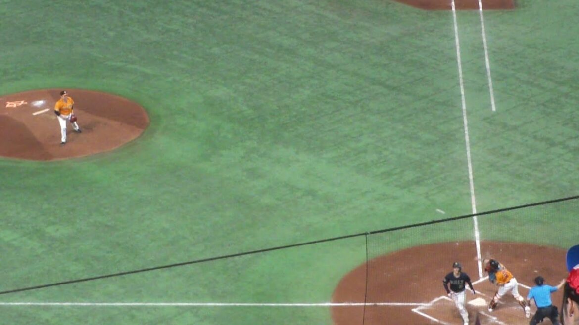 巨人 小林誠司 盗塁阻止でナイスプレー三振ゲッツー　来田涼斗は盗塁失敗　巨人 vs オリックス　2024年6月9日(日)　東京ドーム