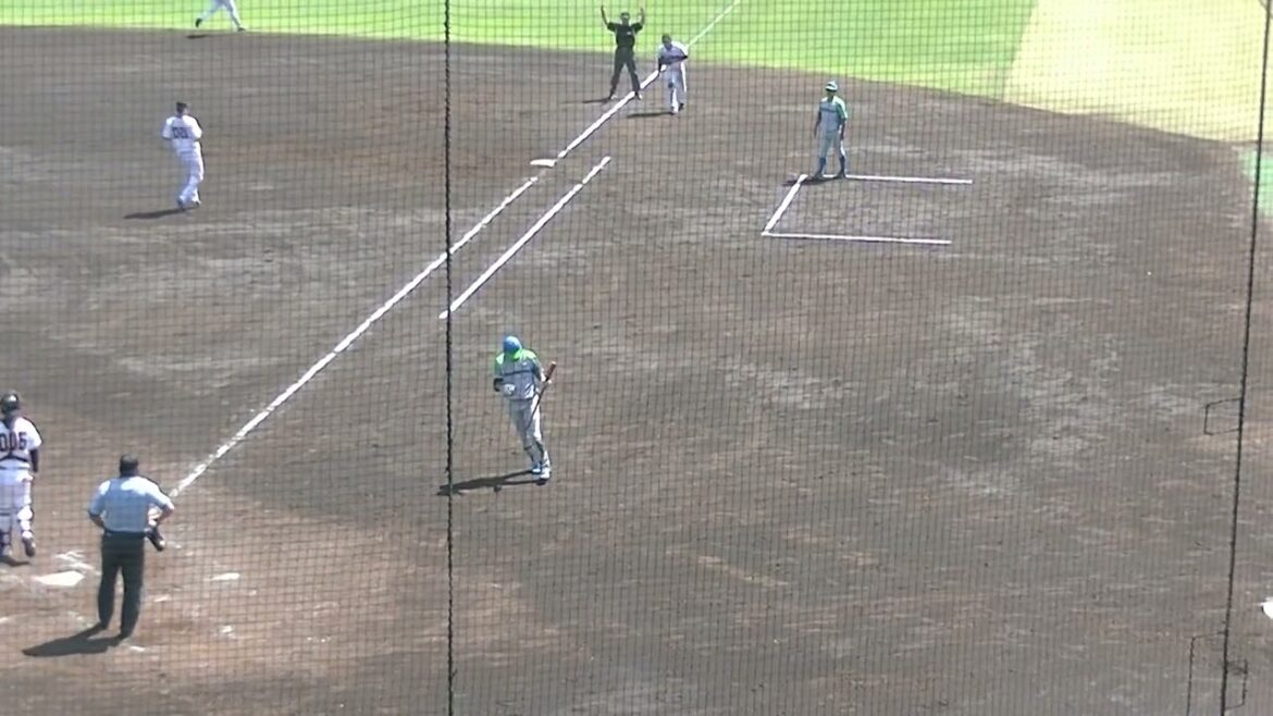 小沼健太〜セガサミー高島大輝をセンターフライに打ち取る（読売ジャイアンツ2軍 対 セガサミー2024年6月19日）