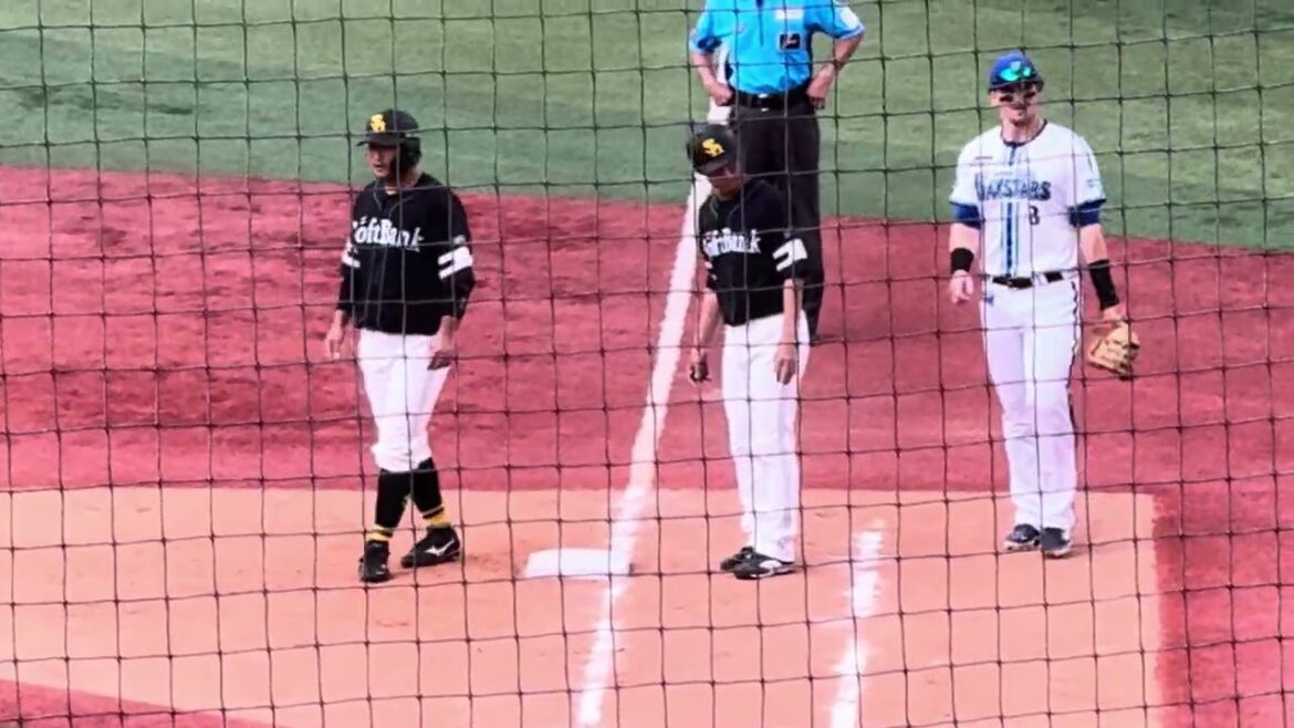 タイムリー！嶺井博希専用カメラ8回表ウィック横浜DeNAベイスターズ2024年6月9日福岡ソフトバンクホークス