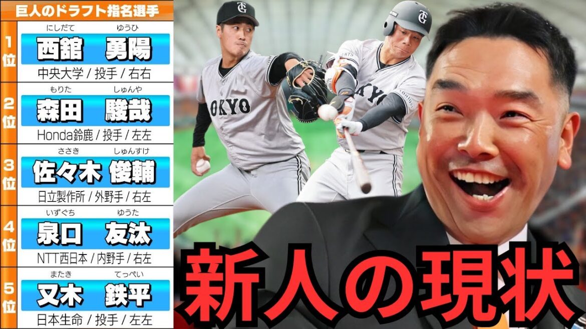 巨人の即戦力ルーキー達は本当に即戦力だったのか、忖度なくお話しします