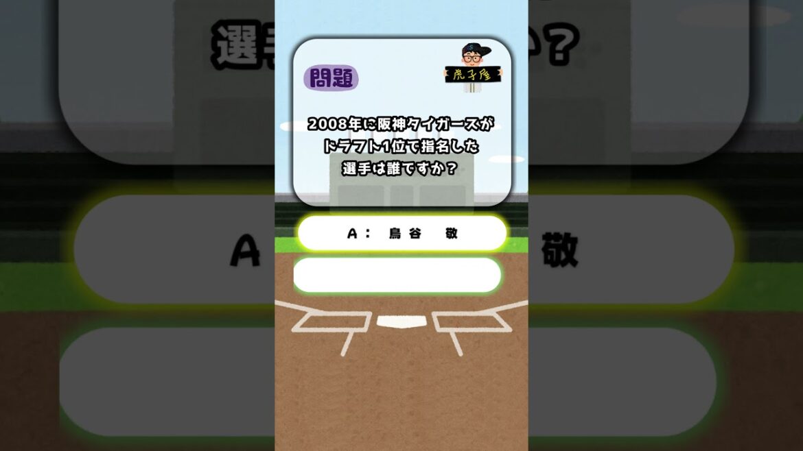 【4問目】#クイズ #阪神タイガース #プロ野球