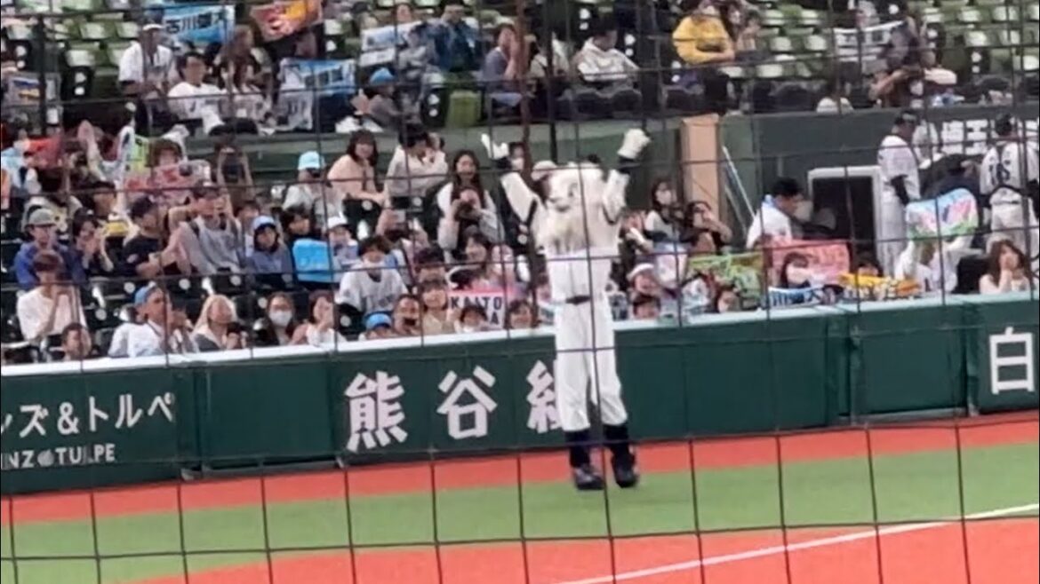 実は余裕＆キレキレで踊れるレオ単独の『吠えろライオンズ』【西武vs ロッテ】2024/6/21ファーム