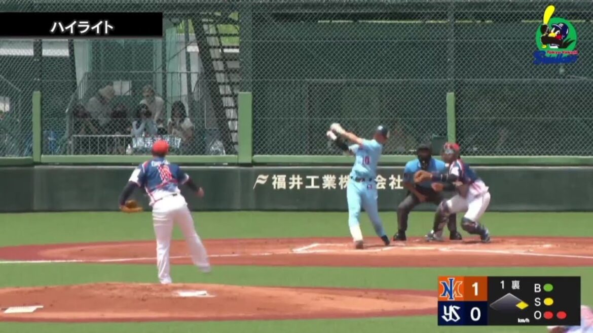 【ファームハイライト】宮本丈選手が1号2ラン含む2安打2打点の活躍｜6月27日 東京ヤクルトスワローズvsオイシックス新潟（戸田球場）