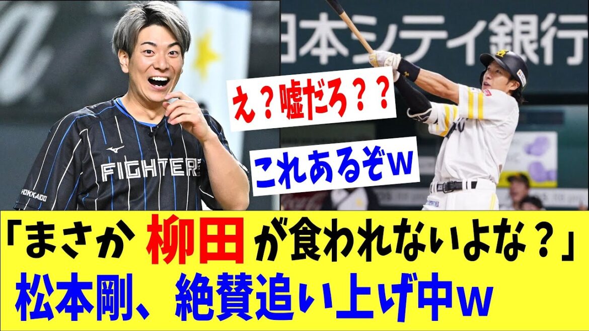 鷹ファン悲鳴「まさか柳田まで食われないよな？」松本剛が驚異の追い上げで肉薄ｗｗｗオールスターファン投票