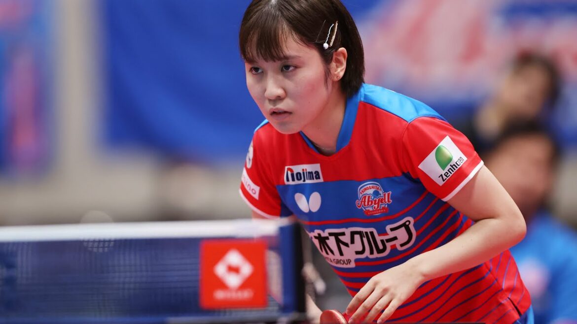 森さくら vs 平野美宇 TBESTGAME 日本生命レッドエルフ vs  木下アビエル神奈川 ノジマTリーグ2023-2024 2023年10月20日 北九州市立総合体育館【卓球Tリーグ公式】