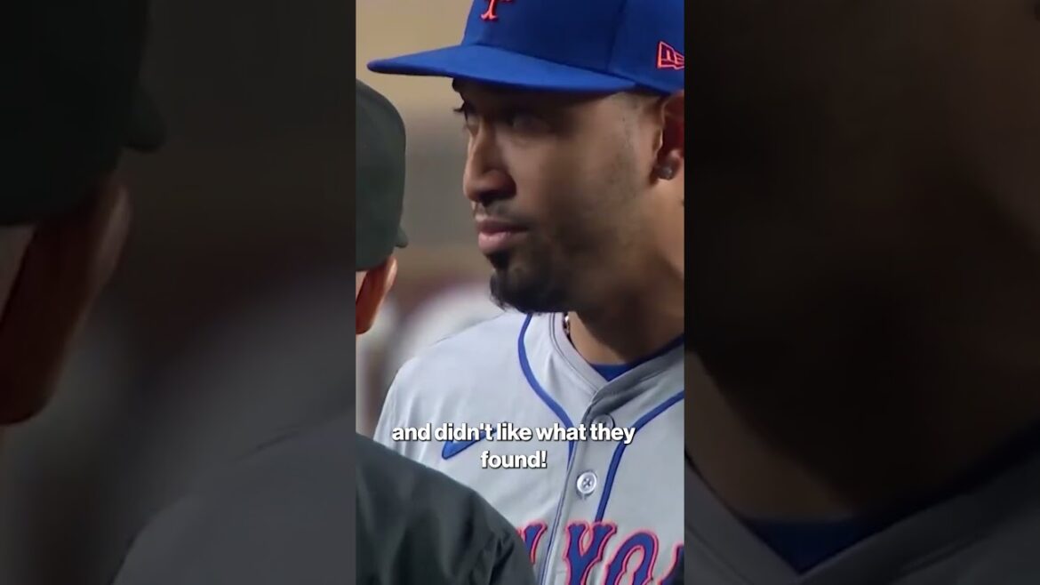 ⚾ Mets' Edwin Diaz ejected before throwing a pitch | #shorts