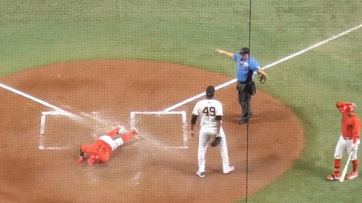 9回、バルドナード がまさかの暴投で広島カープ土壇場で同点！2024年6月28日