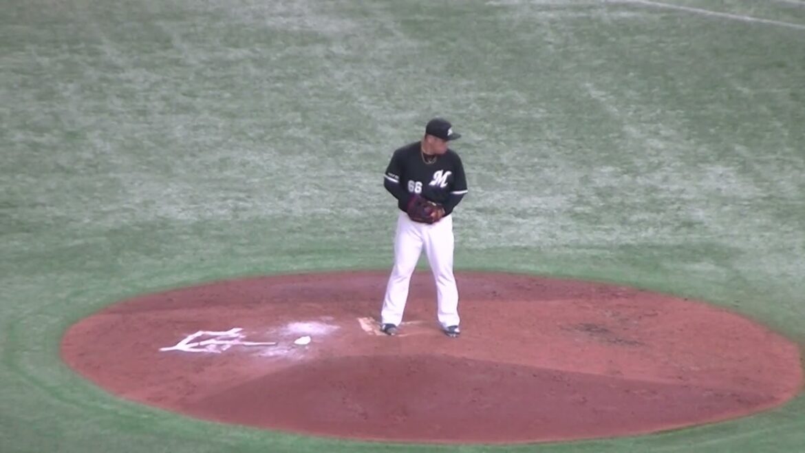 【野球選手フォーム集】千葉ロッテ澤田圭佑の投球フォーム（2024年6月6日 読売ジャイアンツ対 千葉ロッテマリーンズ）