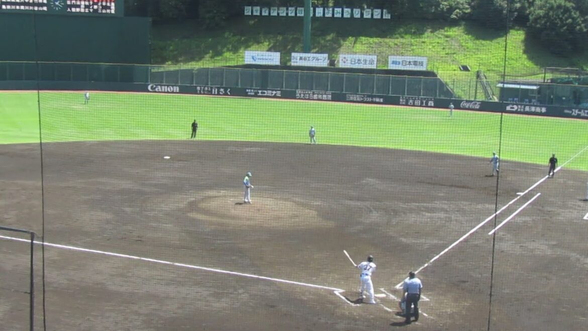 プロ注目のセガサミー尾崎完太 巨人 郡拓也をセカンドゴロに打ち取る＜読売ジャイアンツ対 セガサミー2024年6月19日＞