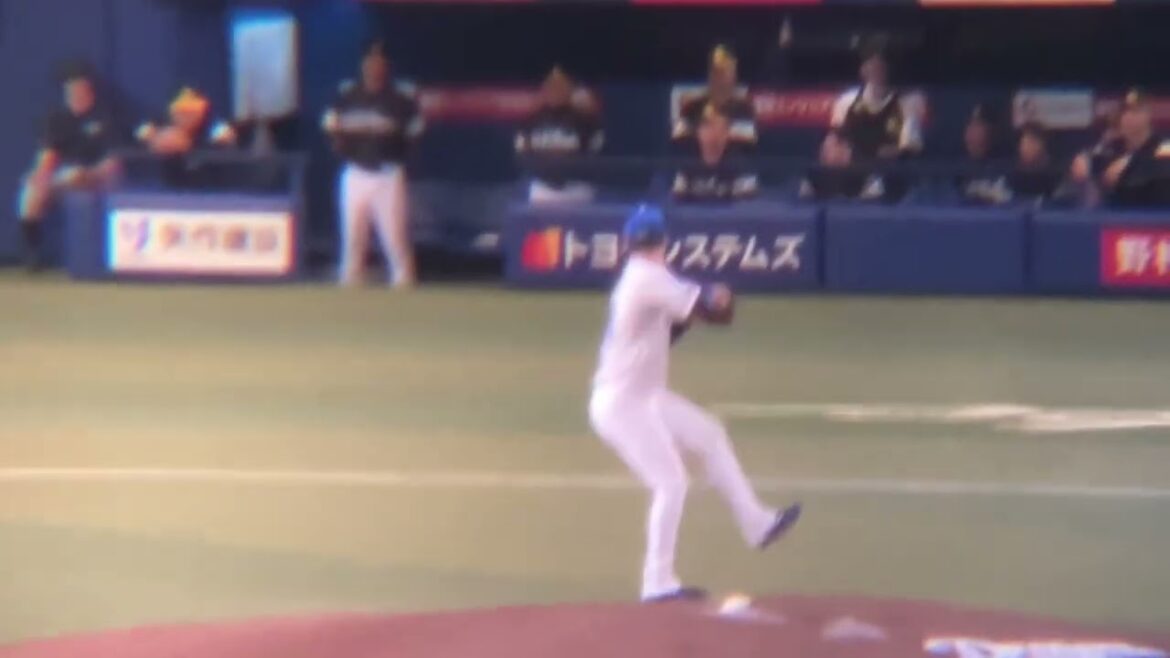 髙橋宏斗から二塁打を打つ山川穂高(2024/6/4)