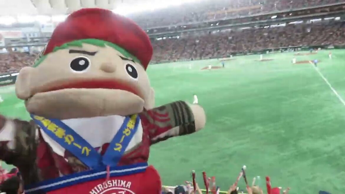 カープ2回 矢野 先制タイムリーヒット❗💪 カープ外野ビジター宮島さんでわっしょい❗わっしょい❗ カープ2回 矢野 先制タイムリーヒット❗💪 カープ外野ビジター宮島さんでわっしょい❗わっしょい❗