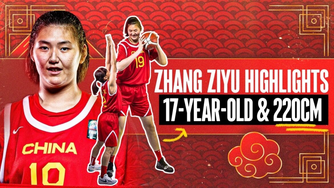 Zhang Ziyu vs. New Zealand 🤯 | 36 PTS, 13 REB, 4 BLK, 44 EFF 🔥