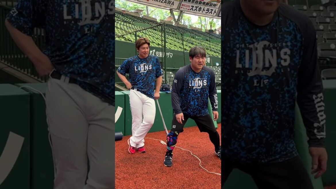 【スタートいいでしょ！？】中村剛也選手は盗塁したいお年頃？