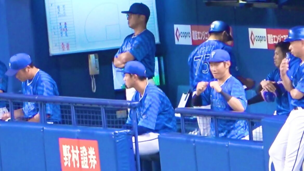 京田陽太、戦う顔をするw 横浜DeNAベイスターズ 2014/6/29