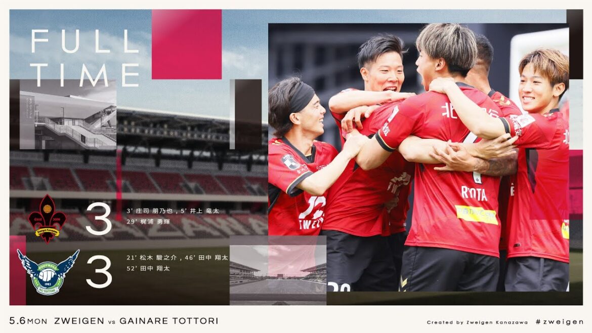 【ハイライト】2024 第13節 ツエーゲン金沢 vs ガイナーレ鳥取 【ハイライト】2024 第13節 ツエーゲン金沢 vs ガイナーレ鳥取