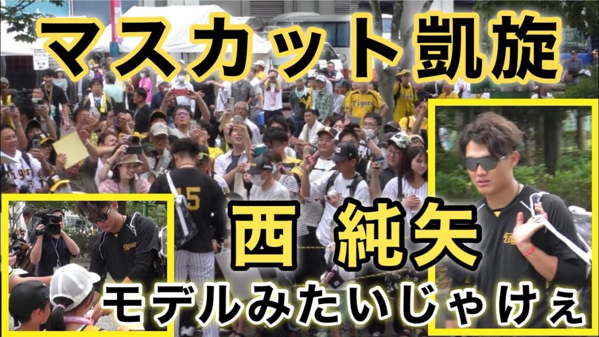 『西 純矢 マスカットスタジアム凱旋』まるでモデルじゃけぇな 阪神タイガースvs中日ドラゴンズ