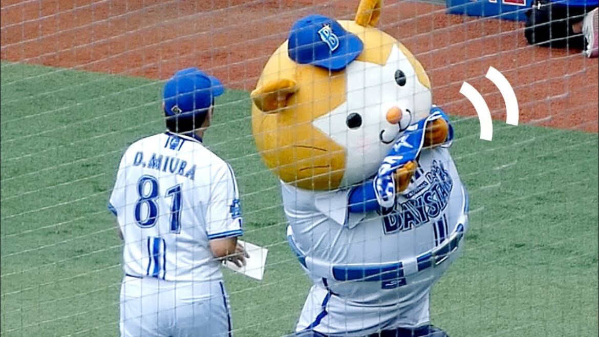 今日はマグロ芸で油断してるよ！スターマンは番長から受け取れるのか！！🐹【横浜DeNAベイスターズ 2024/6/9】