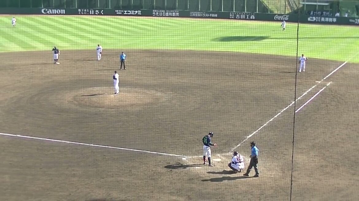 馬場皐輔ランナー四球で出したあとピッチャー返しが当たり山口コーチがマウンドへ（読売ジャイアンツ対 ヤクルトスワローズ2024年5月29日）