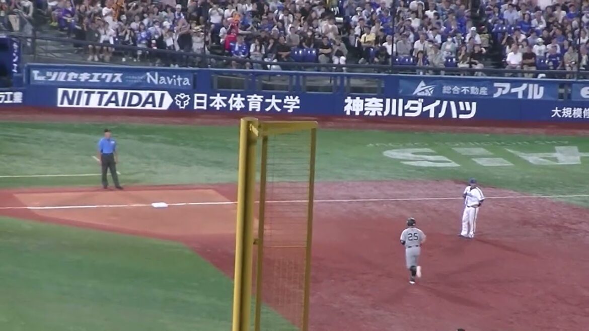 岡本和真13号 特大同点ホームラン 佐野恵太 一歩も動かず【横浜DeNAベイスターズ 対 読売ジャイアンツ2024年6月27日】