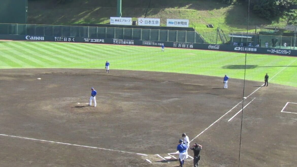 中山礼都が空振り三振に倒れる（読売ジャイアンツ対 横浜DeNAベイスターズ2024年5月10日）