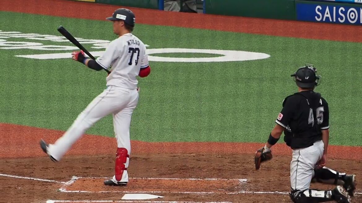 2024.06.22 埼玉西武-千葉ロッテ(ベルーナドーム) 高木渉 打席シーン