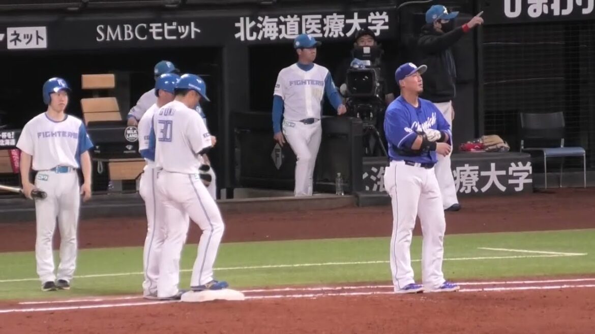 -2024.06.13-【NPB】７回裏 郡司裕也 連日の恩返し打！ドラを突き放す右中間へのタイムリー 中日ドラゴンズ（vs北海道日本ハム）