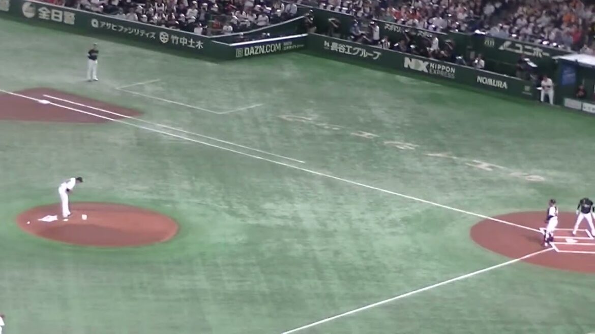 川瀬晃を三振にとる高橋礼【読売ジャイアンツ対ソフトバンクホークス2024年5月30日】