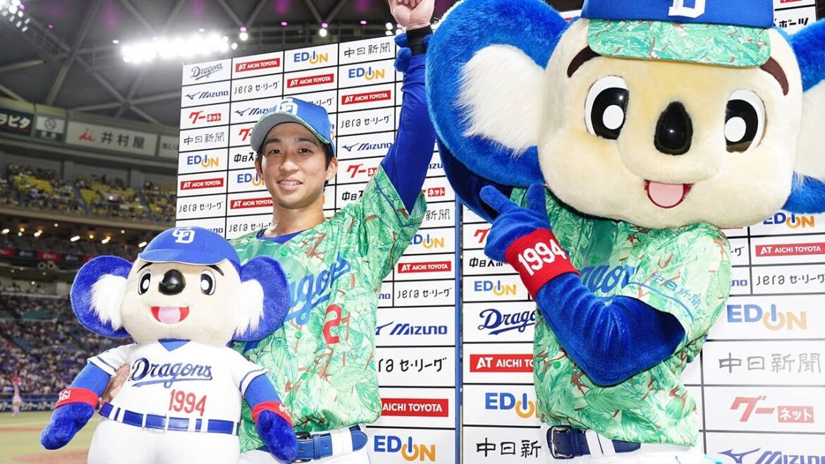 Chunichi-Dragons: 6/30 横浜DeNA戦 ヒーロー&監督インタビュー 田中選手・立浪監督 6/30 横浜DeNA戦 ヒーロー&監督インタビュー 田中選手・立浪監督