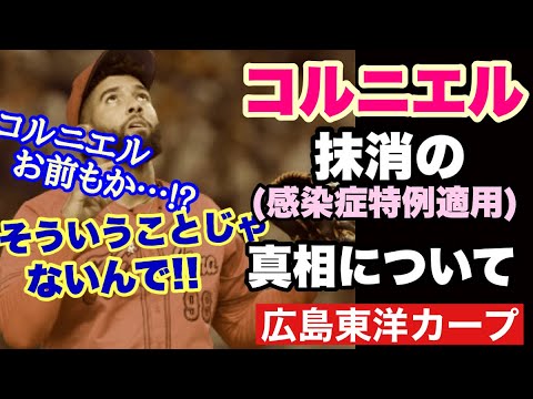 【広島東洋カープ】緊急配信! コルニエルの感染症特例適用による抹消で、多くの誤解が生まれているようなので・・・ 【ロベルト・コルニエル】【テイラー・ハーン】【カープ】 【広島東洋カープ】緊急配信! コルニエルの感染症特例適用による抹消で、多くの誤解が生まれているようなので・・・ 【ロベルト・コルニエル】【テイラー・ハーン】【カープ】