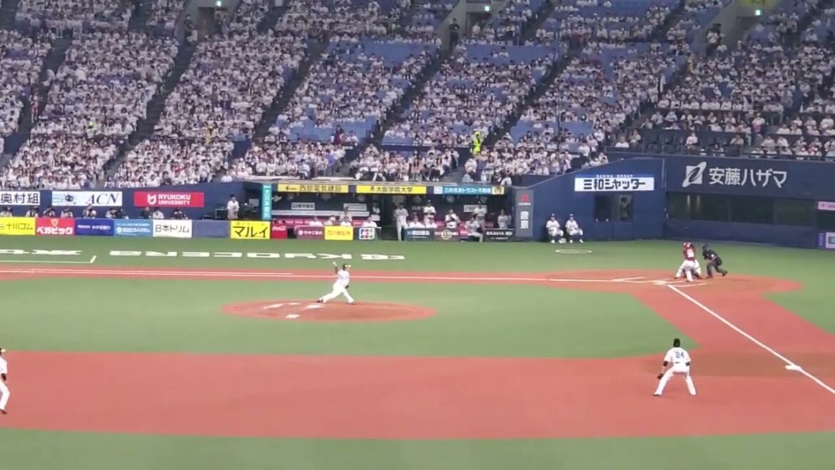 20240522　懐かしい！【ｾﾞﾗｽ･ｳｨｰﾗｰ 応援歌】8回表　東北楽天ｺﾞｰﾙﾃﾞﾝｲｰｸﾞﾙｽ@京ｾﾗﾄﾞｰﾑ大阪･ﾚﾌﾄ外野下段 白のｷｾｷ2024in大阪