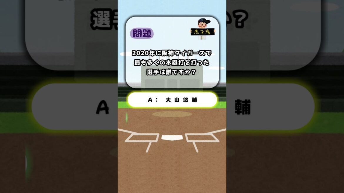 【3問目】#クイズ #阪神タイガース #プロ野球