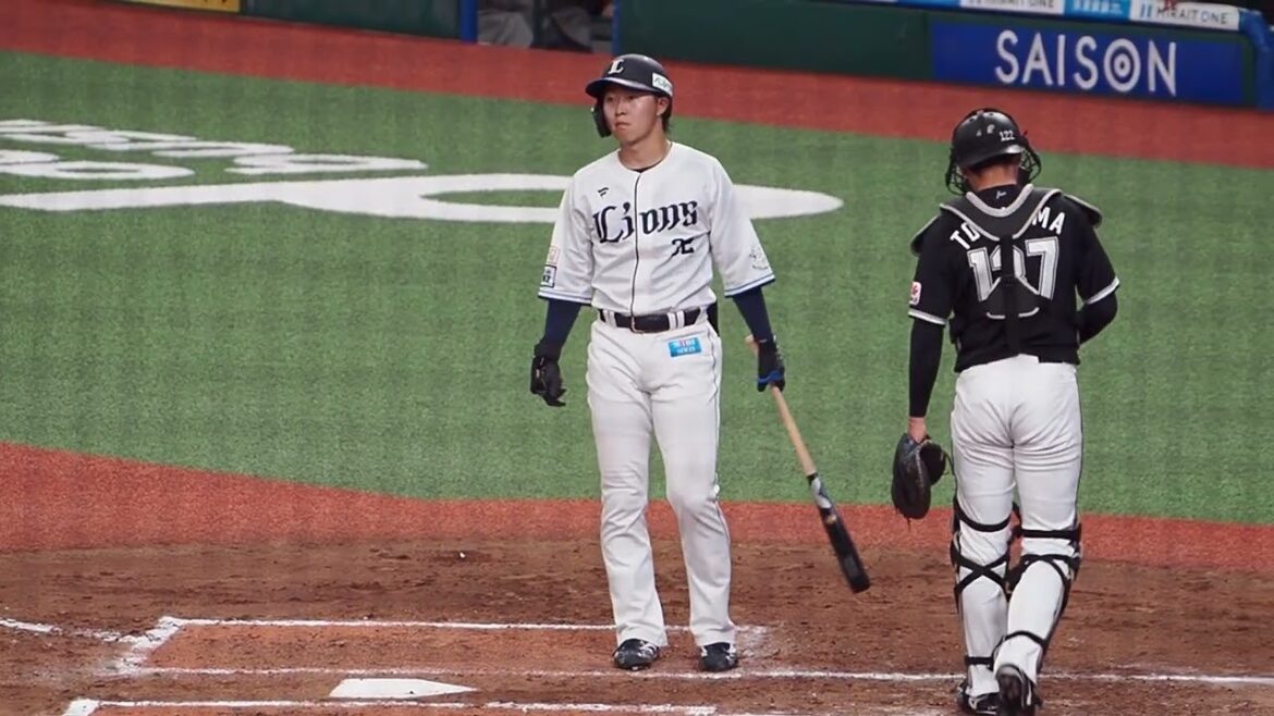 2024.06.22 埼玉西武-千葉ロッテ(ベルーナドーム) 山村崇嘉 打席シーン