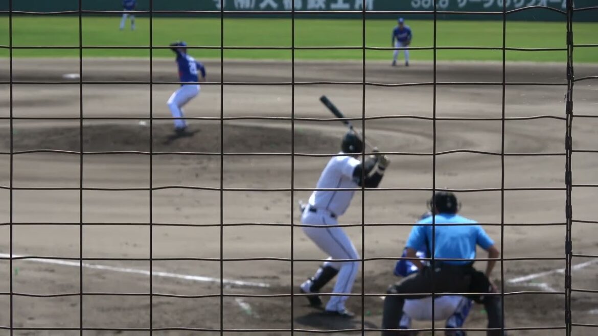 くふうハヤテベンチャーズ 西川僚祐選手 センター前ヒット 第3打席 VS 中日ドラゴンズ 松木平優太投手 2024/6/29 浜松球場