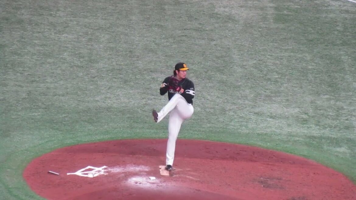 ソフトバンク 杉山一樹のピッチングフォーム＜読売ジャイアンツ対 福岡ソフトバンクホークス2024年5月30日＞