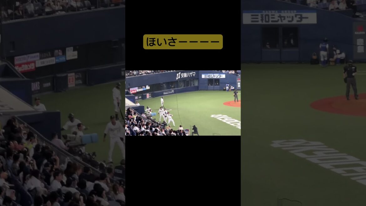 オリックスバファローズ　頓宮裕真　ほいさー