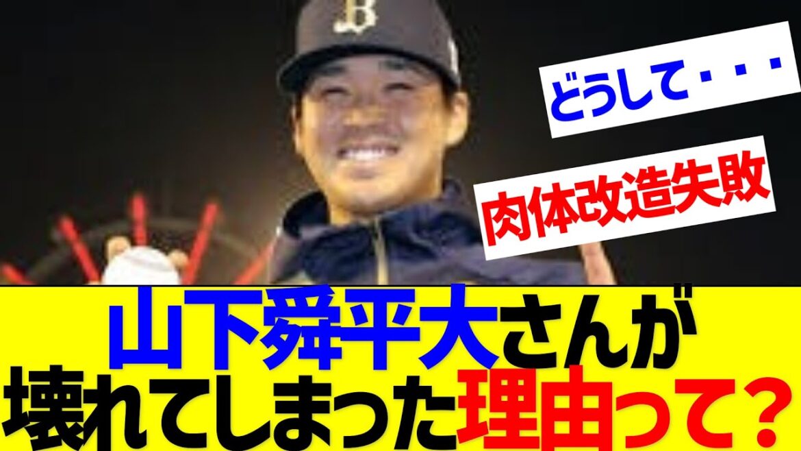 山下舜平大さんが壊れてしまった理由【なんJ なんG反応】