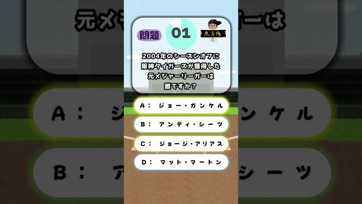 【10問目】#クイズ #阪神タイガース #プロ野球