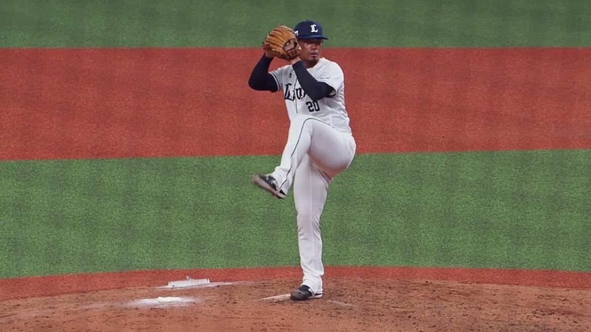 2024.06.22 埼玉西武-千葉ロッテ(ベルーナドーム) 田村伊知郎 投球シーン